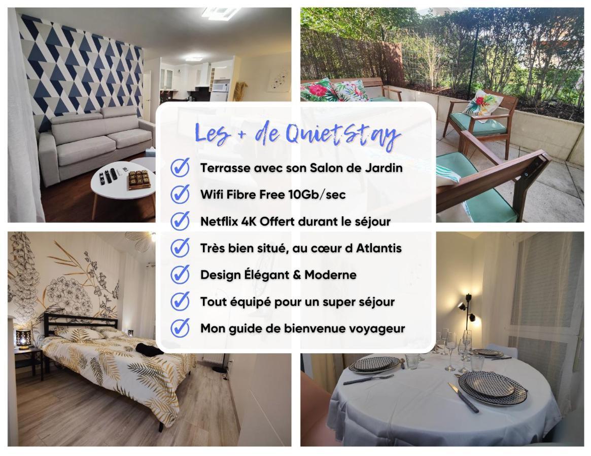 Quietstay 20' Paris, Connected Home Avec Terrasse 메시 외부 사진