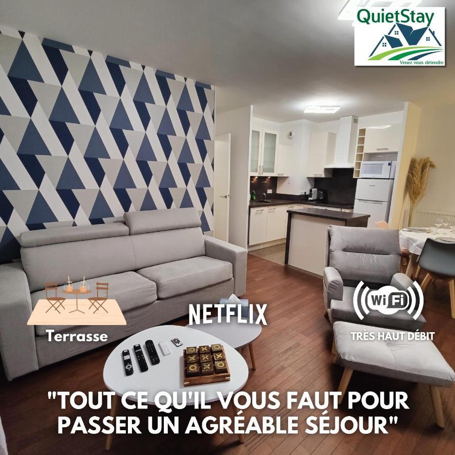 Quietstay 20' Paris, Connected Home Avec Terrasse 메시 외부 사진