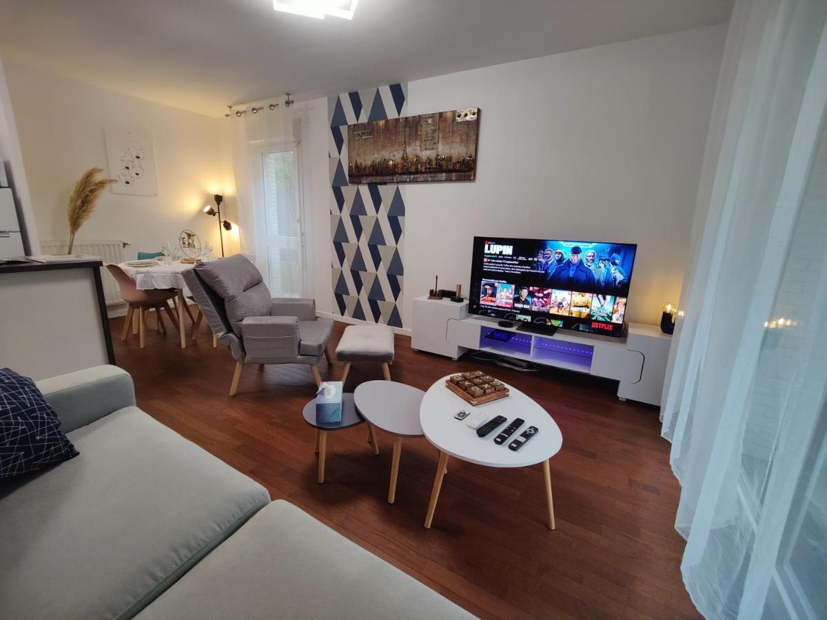Quietstay 20' Paris, Connected Home Avec Terrasse 메시 외부 사진